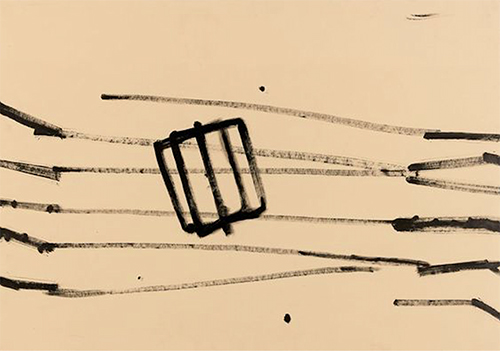 Ronald Noorman, Untitled, 2008, gouache on paper, 70 x 99 cm
